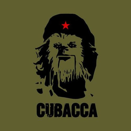 cubacca star wars olive t-shirt