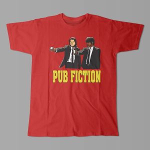 Pulp Fiction Kitchen Dutch Parody Men's Tee - red