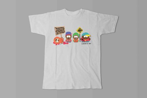 South Park Laugh it Off Parody Men's T-shirt - white
