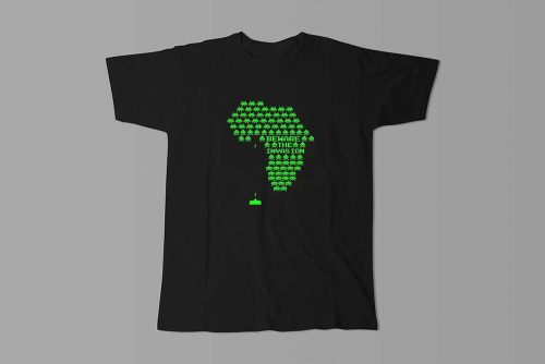 Beware The Invasion Jade Holing African Men's T-shirt - black